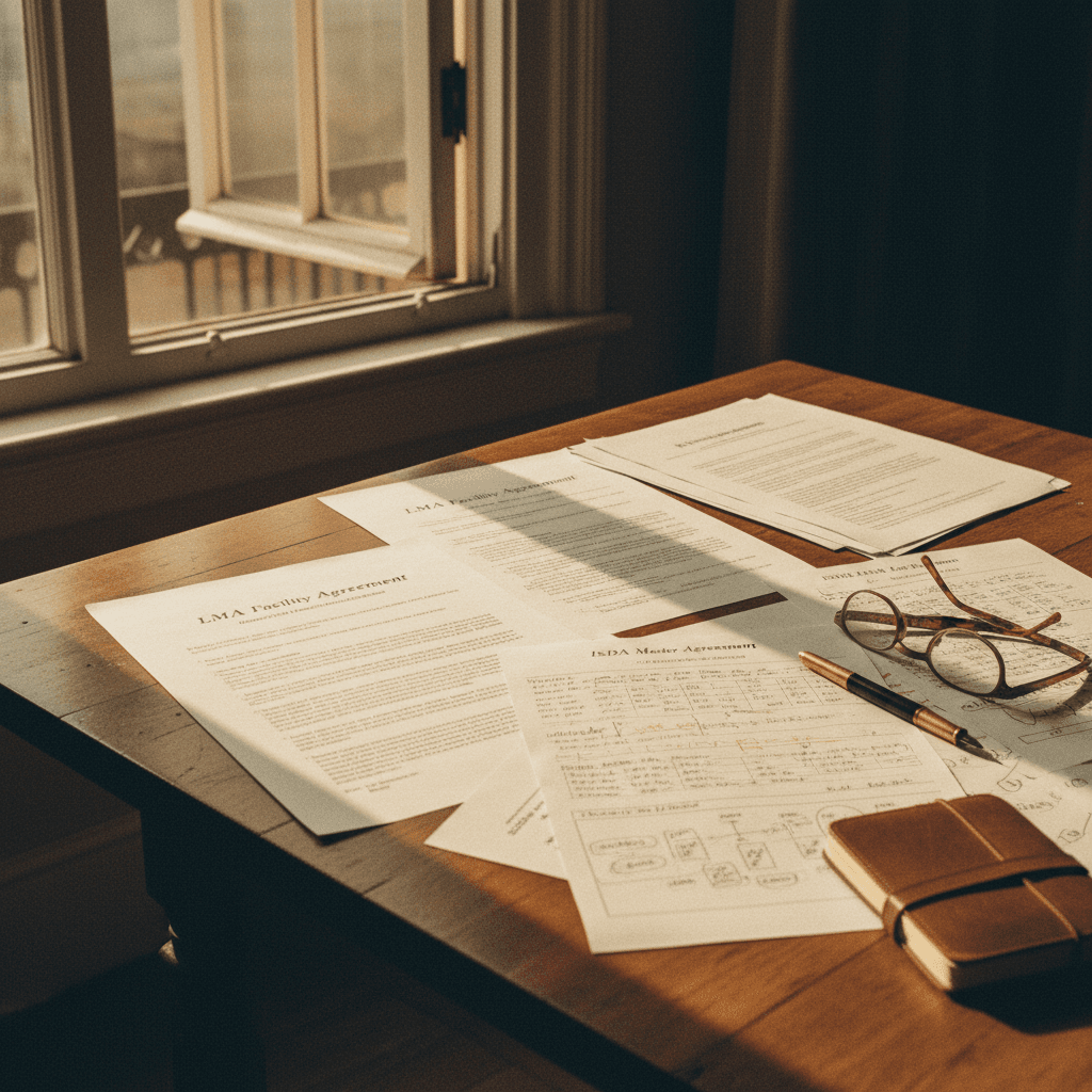 Entrenamiento en estándares LMA, ISDA y project finance